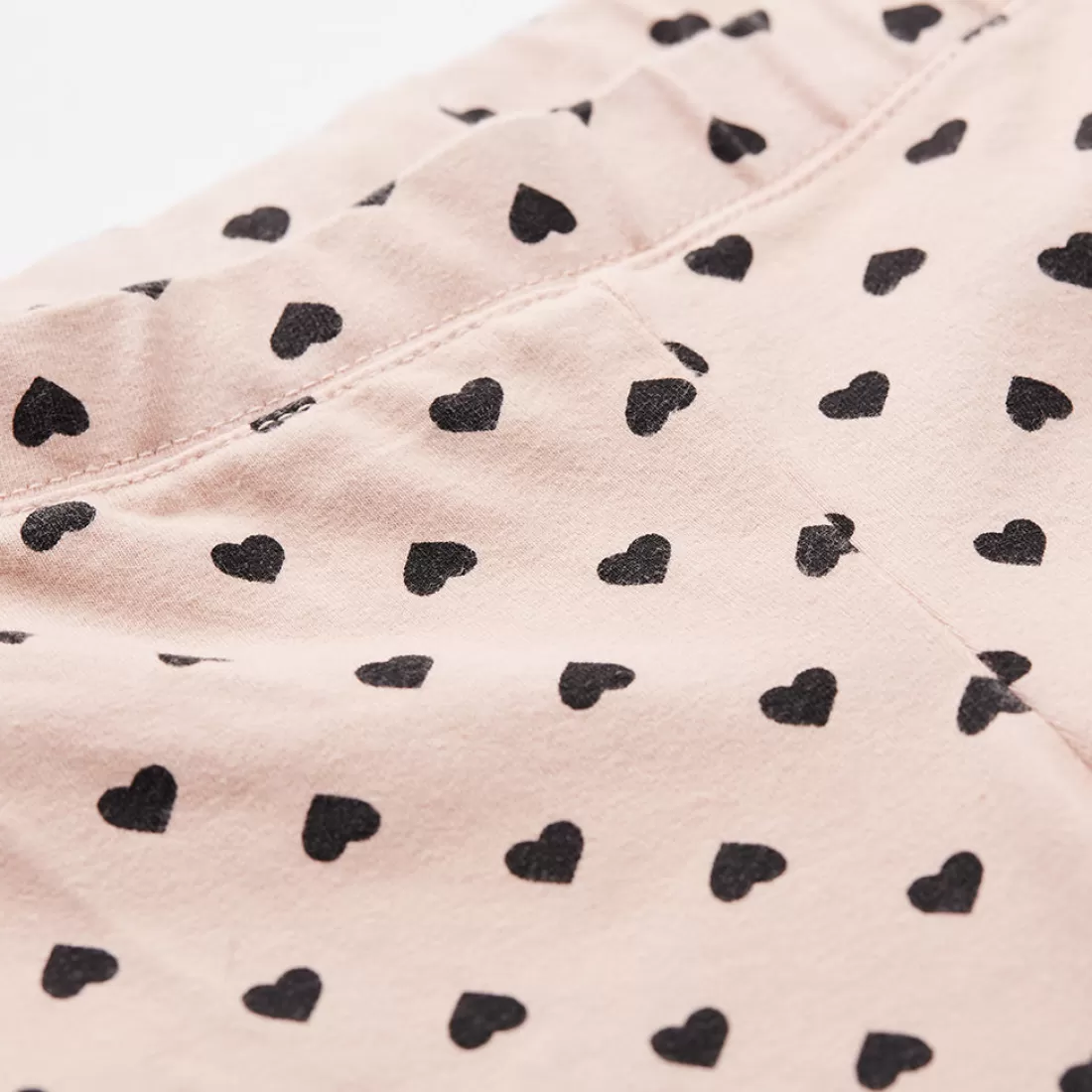 MONROW Kids*Kids Heart Legging CHEEKYPINK