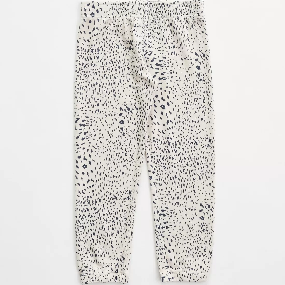 MONROW Kids*Kids Mini Cheetah Elastic Waist Sweats BONE