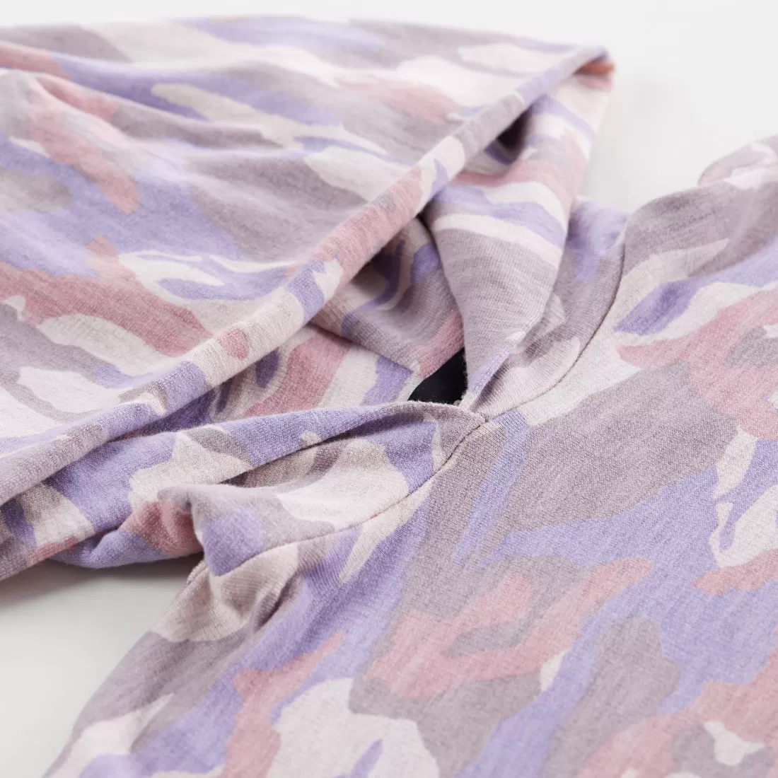 MONROW Kids*Kids Supersoft Camo Pullover Hoody PETALPINK