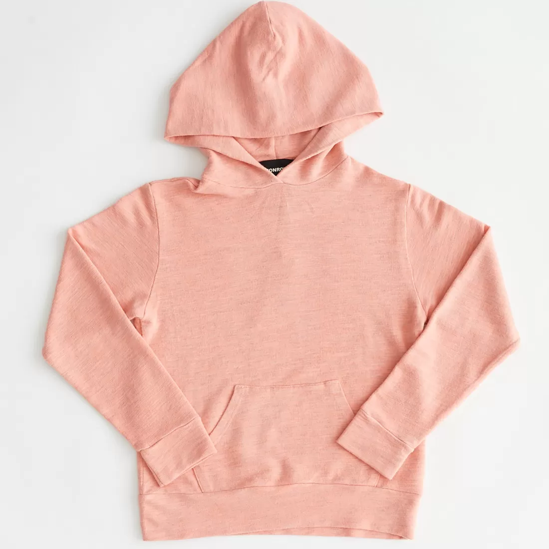 MONROW Kids*Kids Supersoft Pullover Hoody BRIGHTCORAL