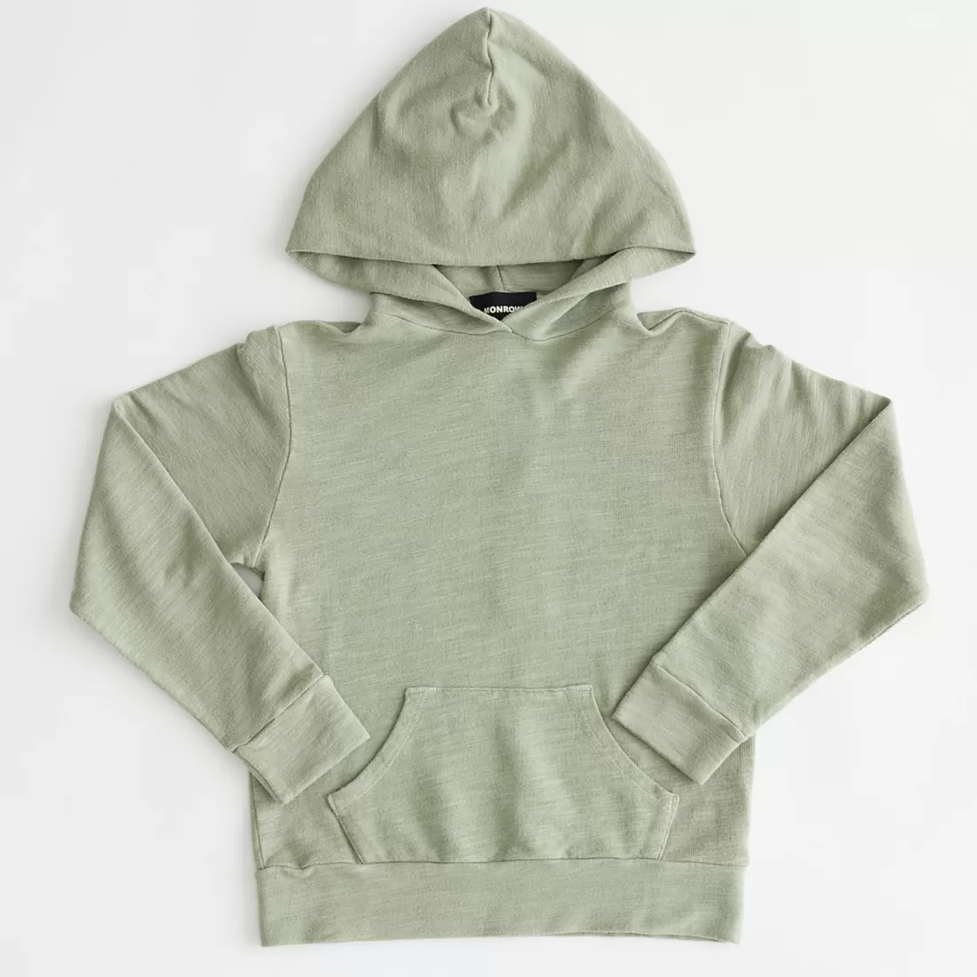 MONROW Kids*Kids Supersoft Pullover Hoody LIGHTOLIVE