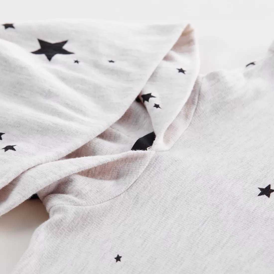 MONROW Kids*Kids Supersoft Stardust Pullover Hoody ASH