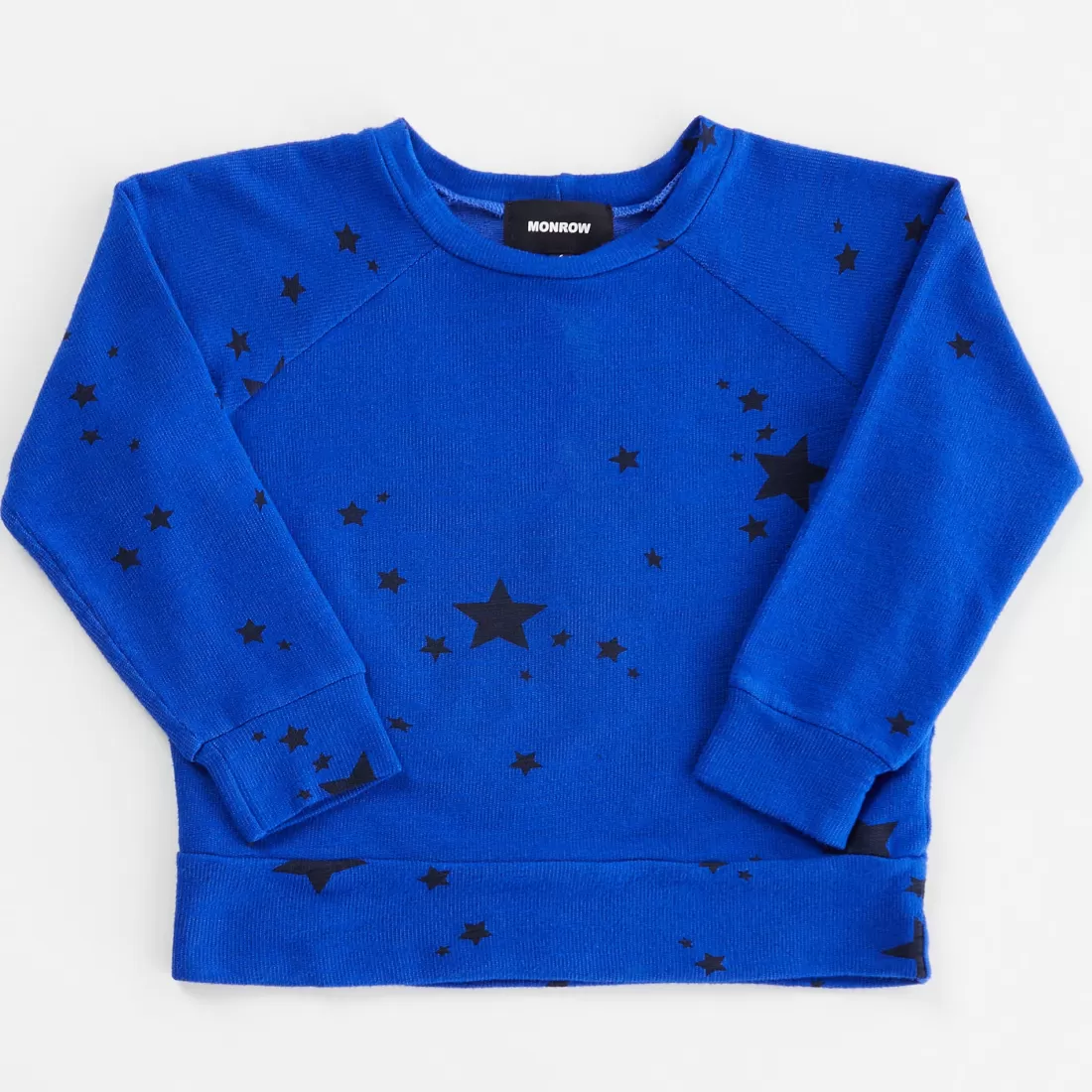 MONROW Kids*Kids Supersoft Stardust Raglan ELECTRICBLUE