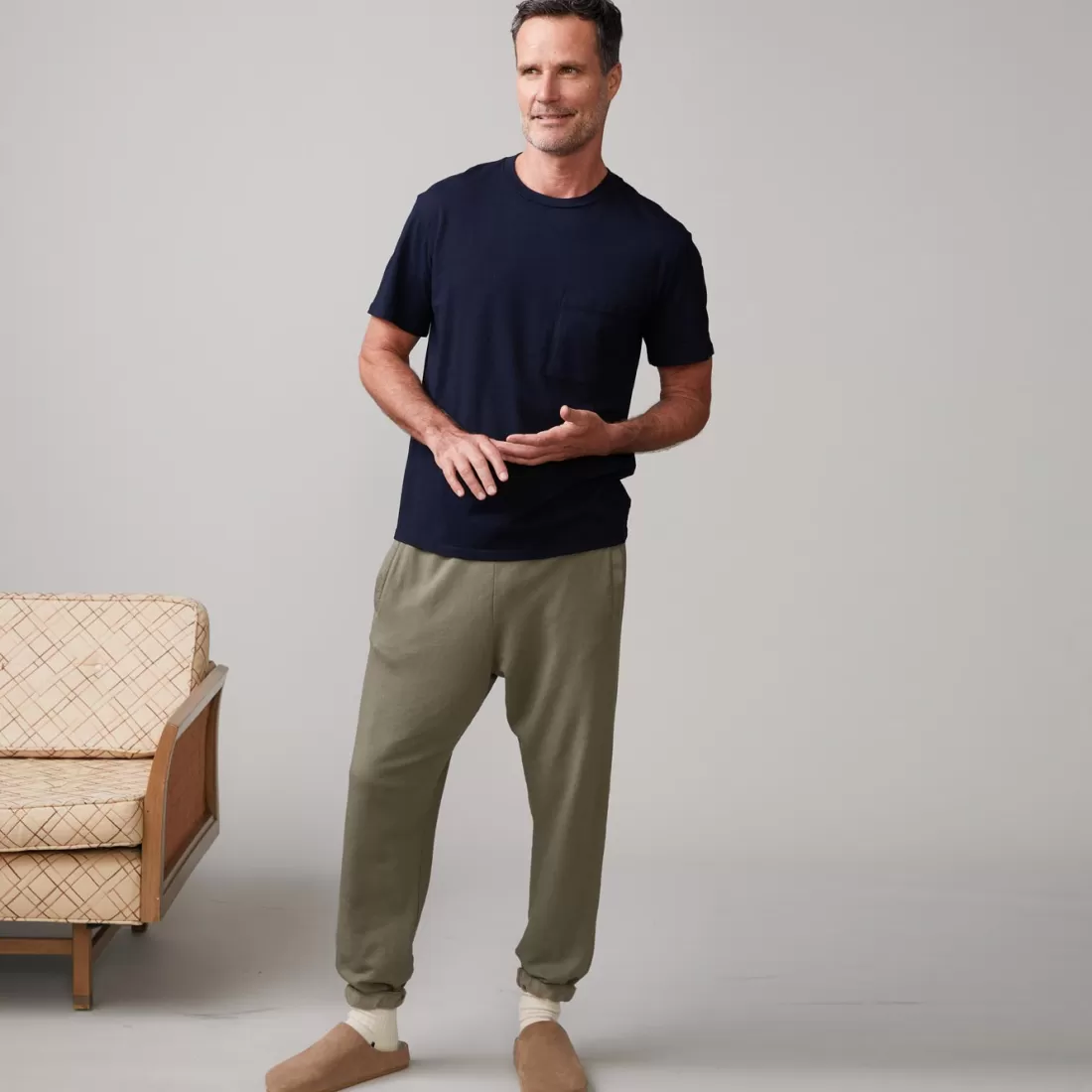 MONROW Men's Bottoms | Mens Sale*Lounge Sweats ARMY