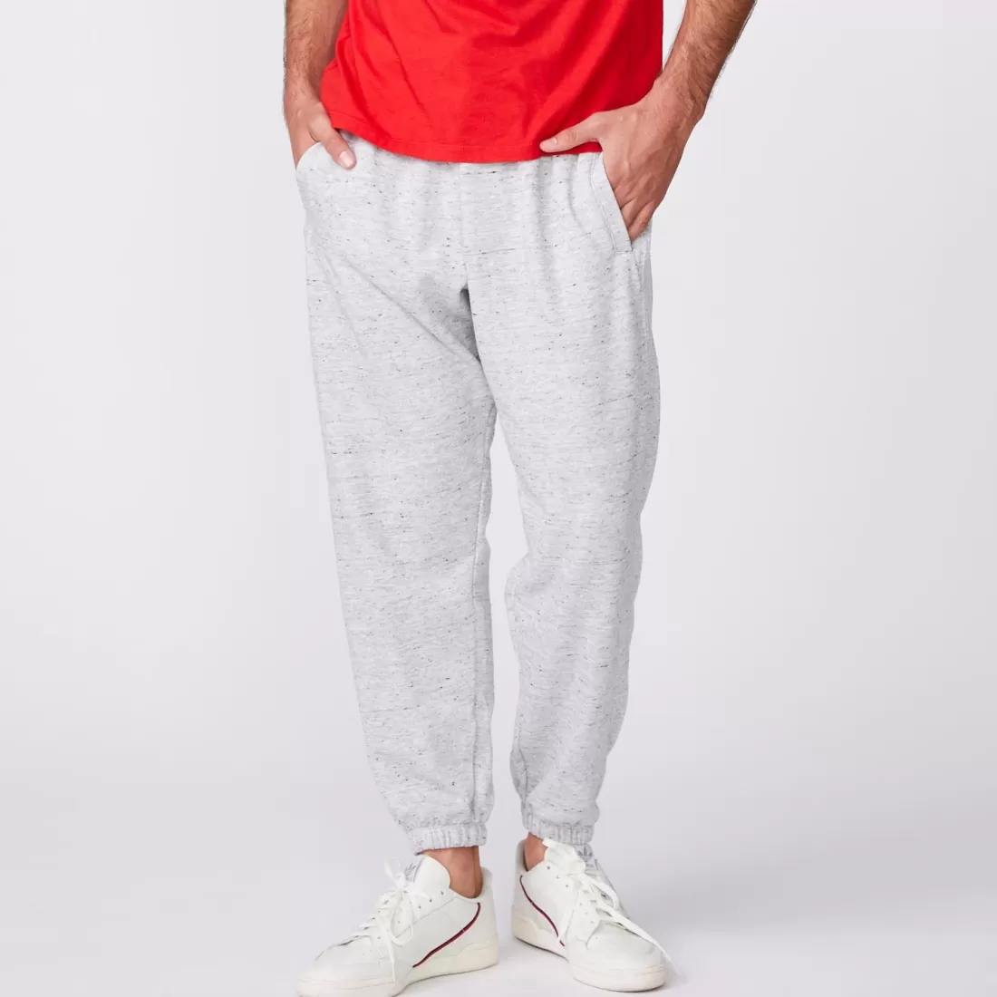 MONROW Men's Bottoms | Mens Sale*Men's Vintage Weekend Sweats - Heather Grey HEATHERGREY