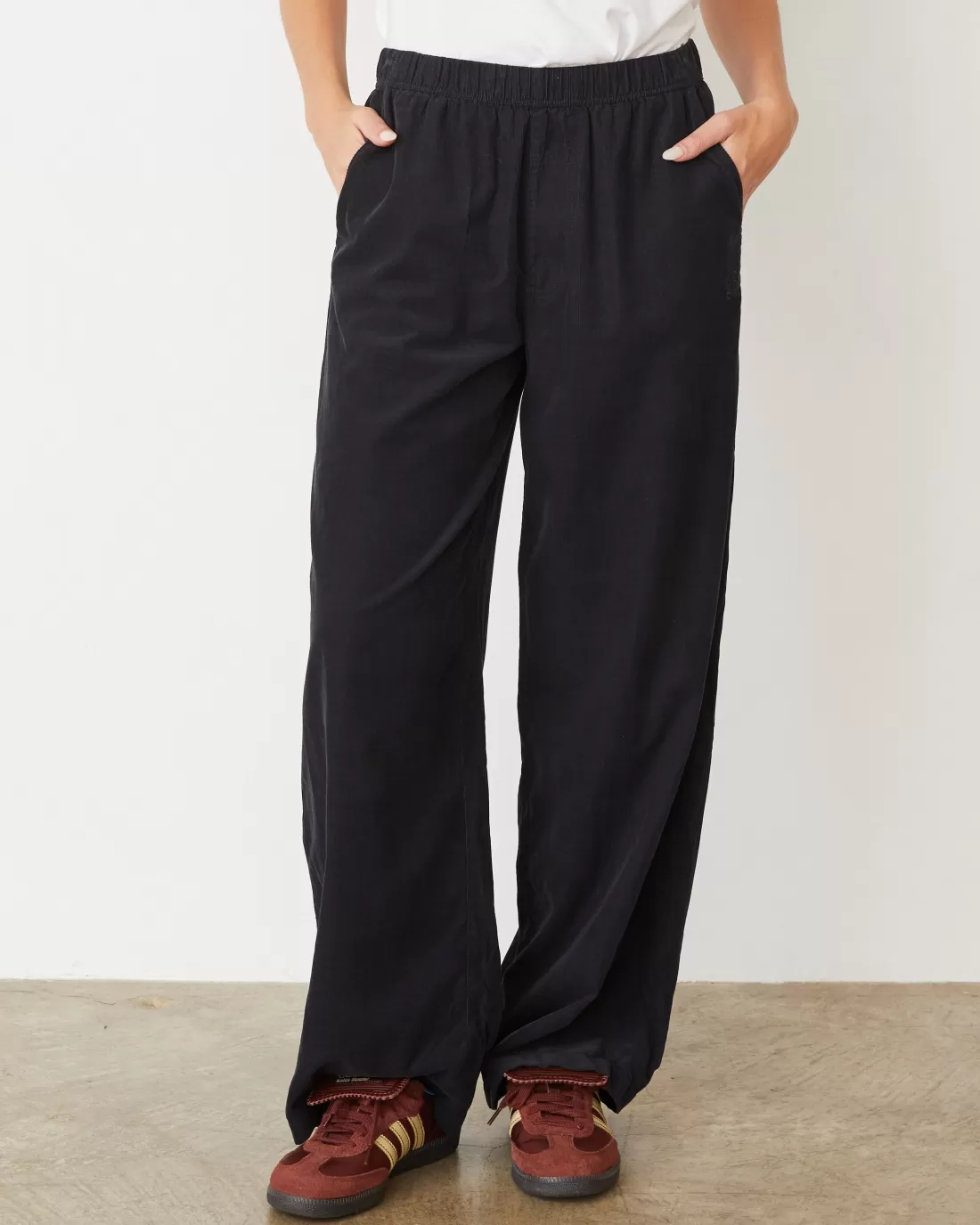MONROW Travel Essentials | Sets*Mini Corduroy Boxer Pant FADEDBLACK