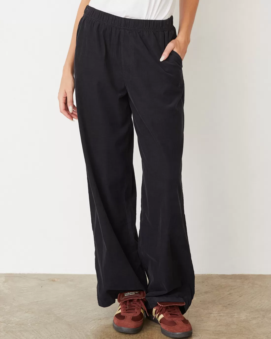 MONROW Travel Essentials | Sets*Mini Corduroy Boxer Pant FADEDBLACK