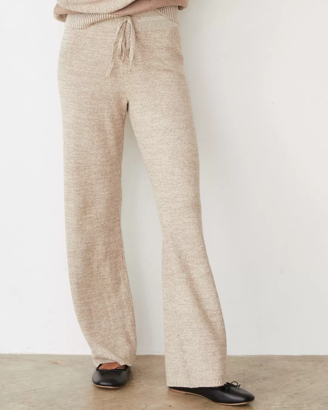 MONROW Travel Essentials | Sets*Organic Cotton Cashmere Relaxed Pant WALNUT