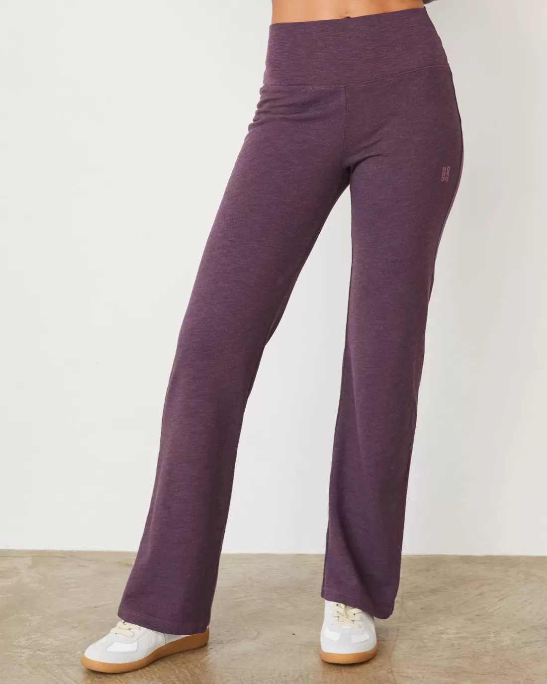 MONROW Travel Essentials | Sets*Original Fleece Flare Pant HEATHEREDGRAPE
