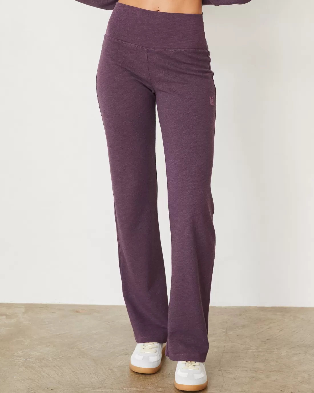 MONROW Travel Essentials | Sets*Original Fleece Flare Pant HEATHEREDGRAPE