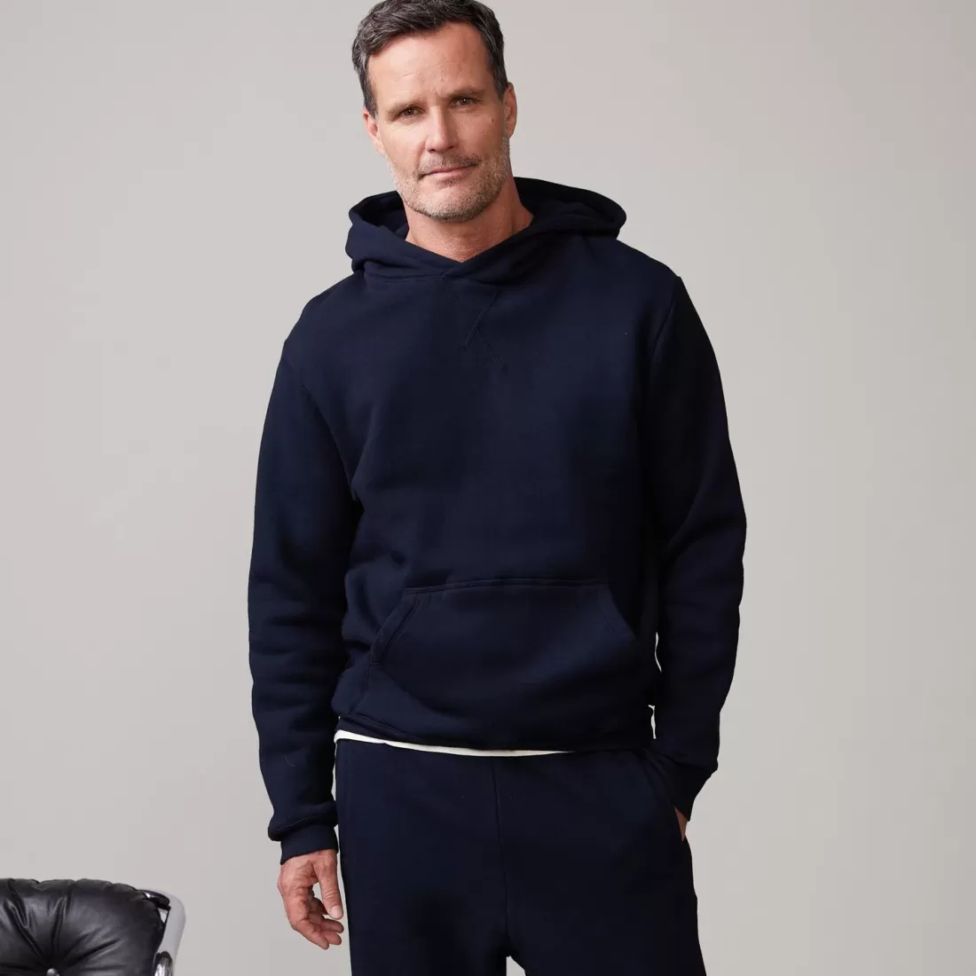 MONROW Mens Sale | Men's Sale*Oversized Hoody INDIGO