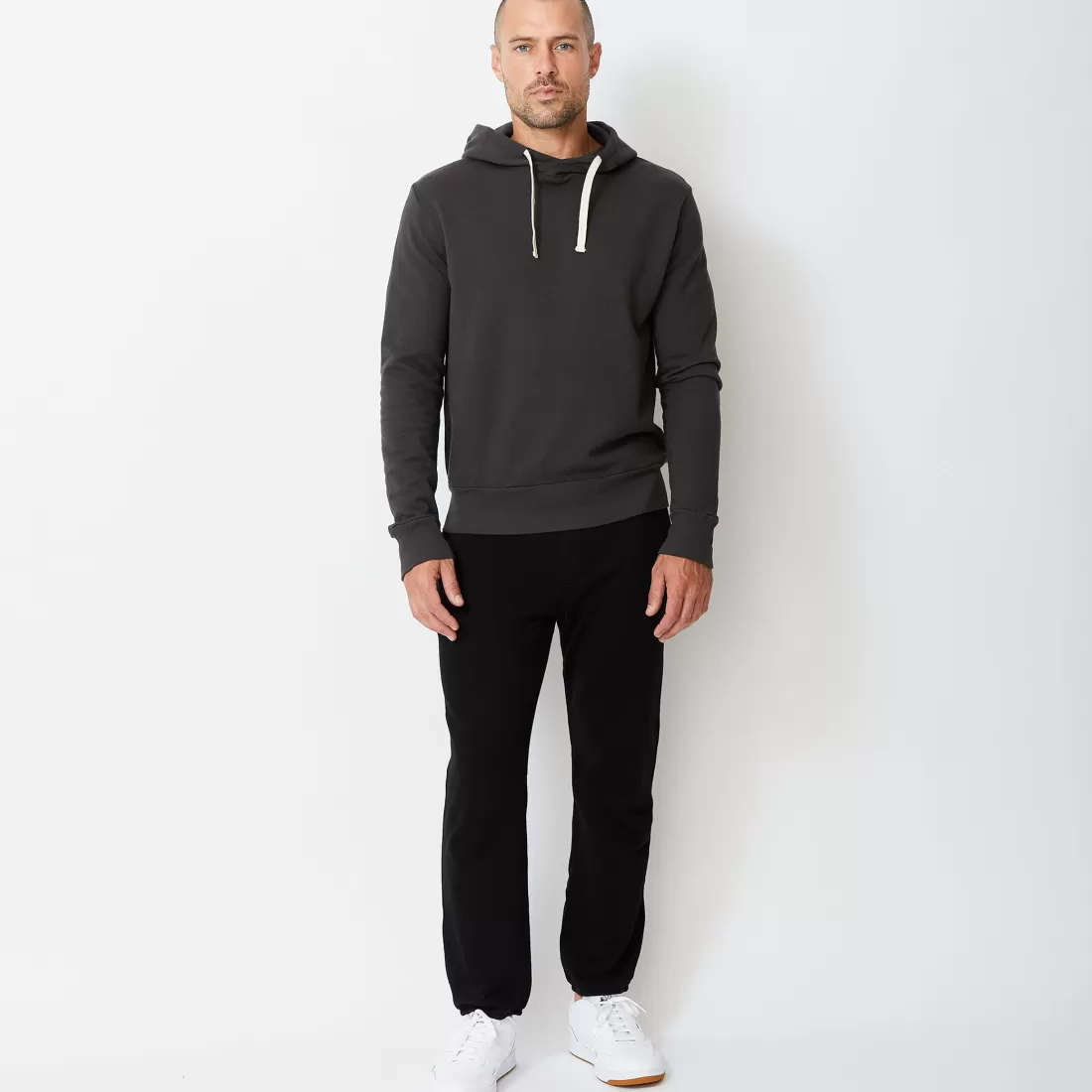 MONROW Mens Sale | Men's Sale*Pullover Hoody FADEDBLACK