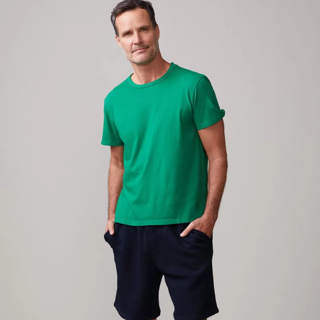 MONROW Men's Tops | Mens Sale*Relaxed Crew DUSTYKELLY