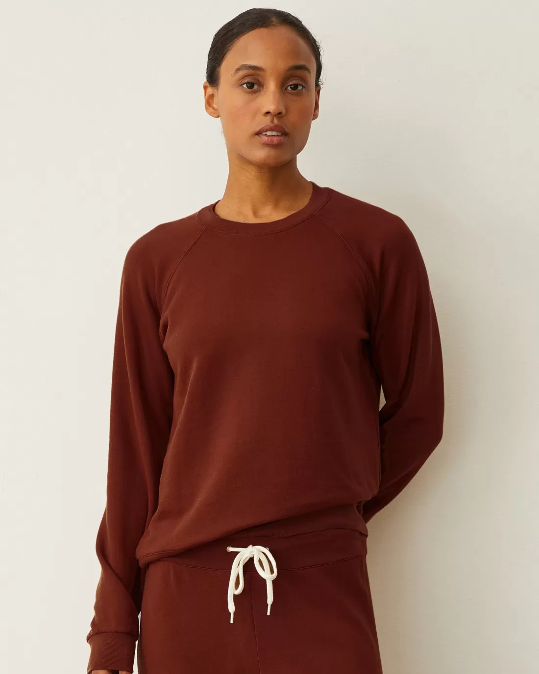 MONROW Softfleece | Sweatshirts*Softfleece Vintage Raglan RUST