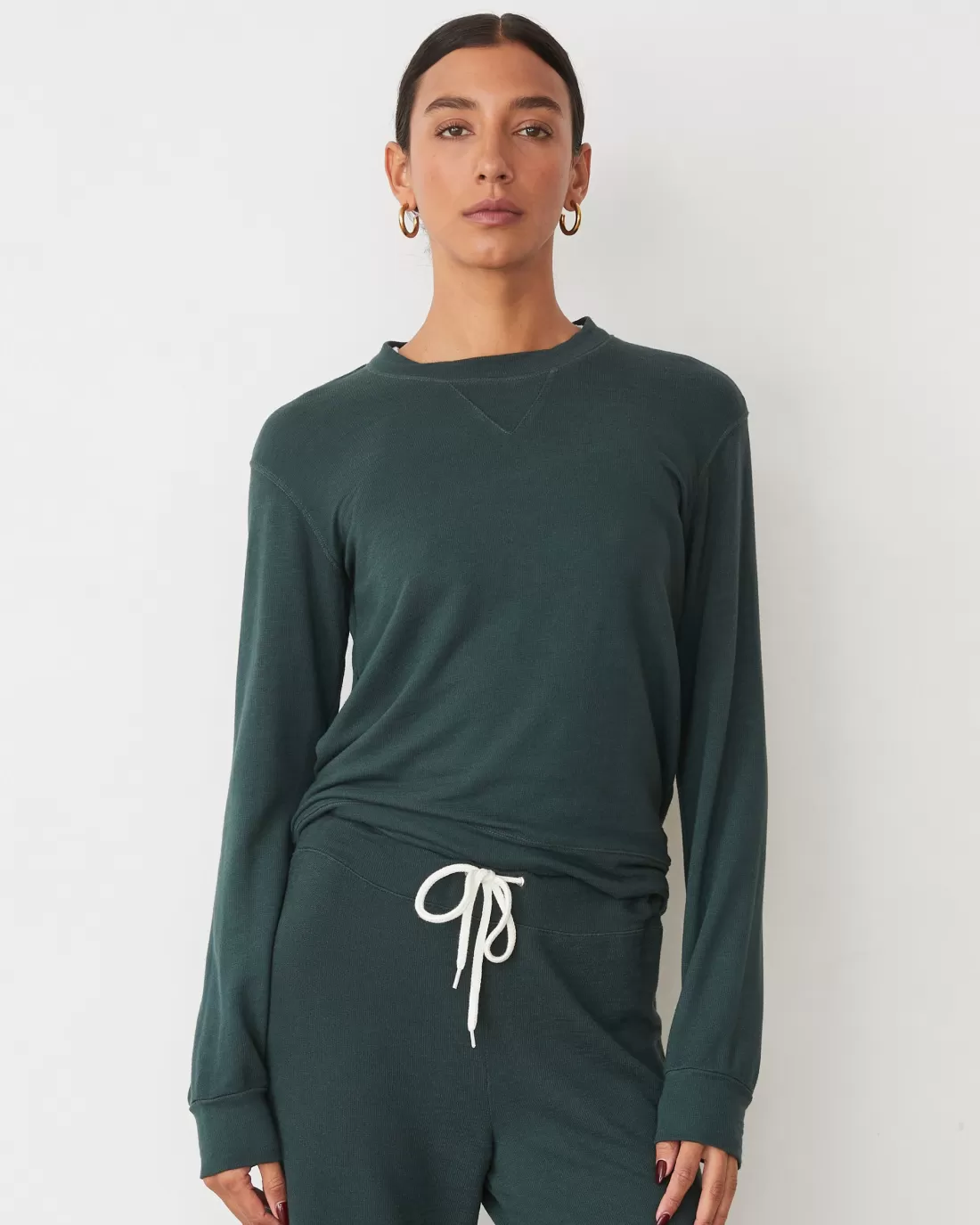 MONROW Sweatshirts | Supersoft*Supersoft Crew Neck Sweatshirt SEAMOSS
