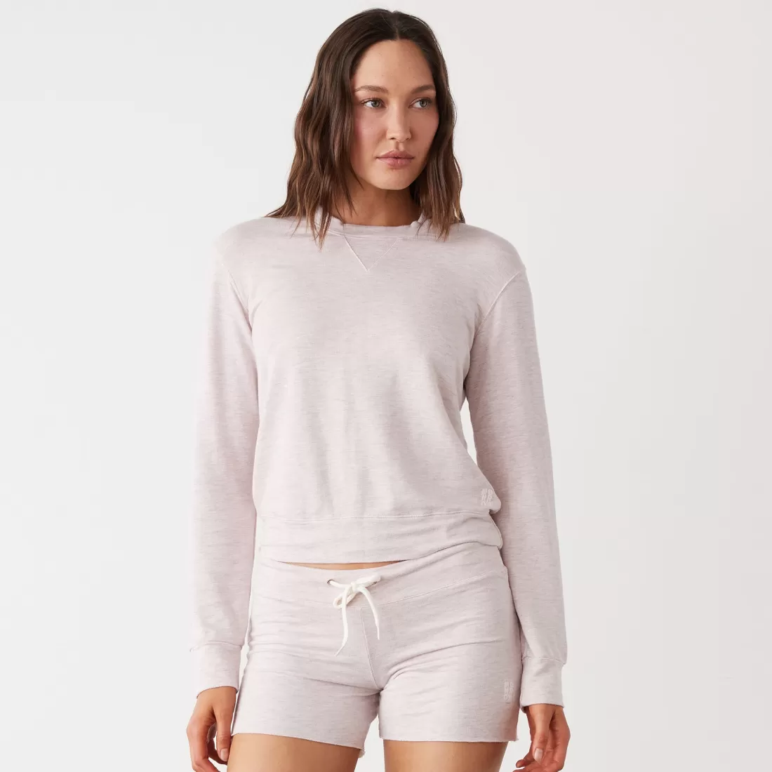 MONROW Supersoft | Sweatshirts*Supersoft Crew Neck Sweatshirt PINKPEARL