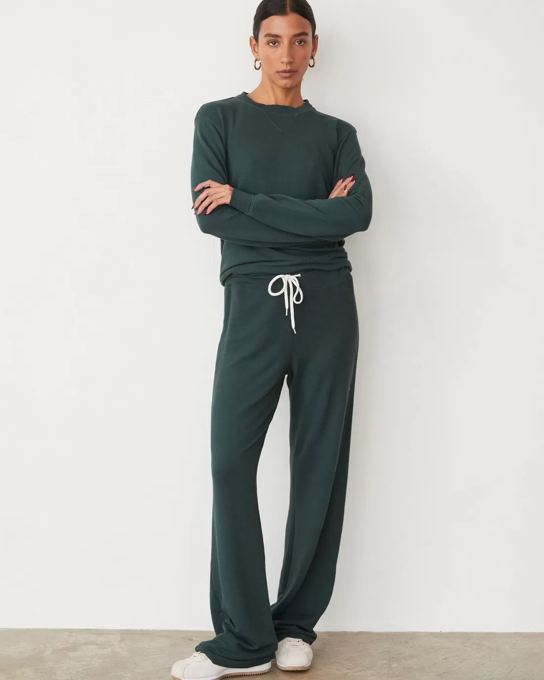MONROW Sweatshirts | Supersoft*Supersoft Crew Neck Sweatshirt SEAMOSS