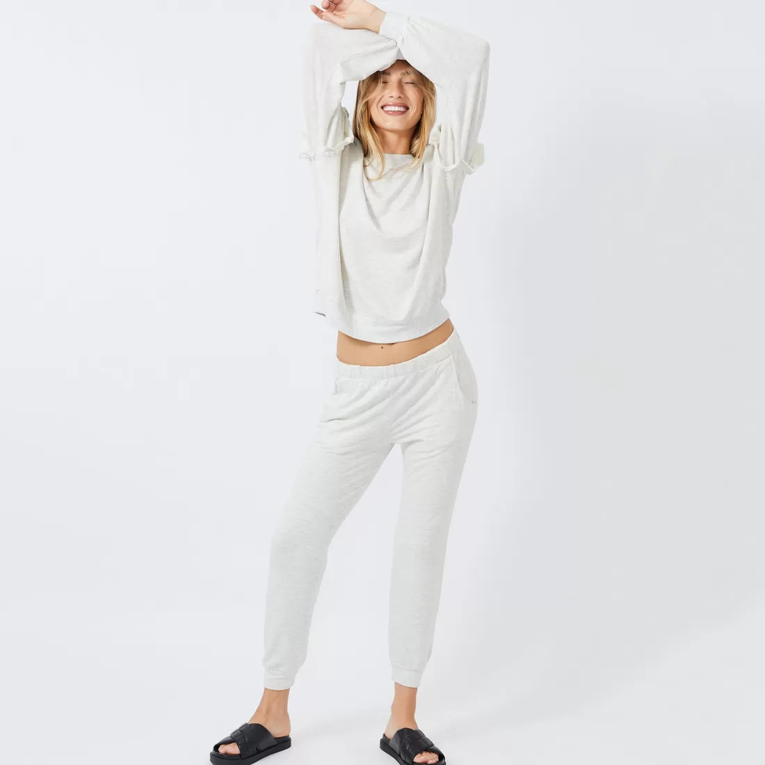 MONROW Supersoft | Sweats*Supersoft Jogger ASH