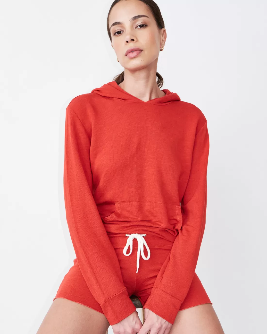 MONROW Supersoft | Sets*Supersoft Pullover Hoody FLARERED