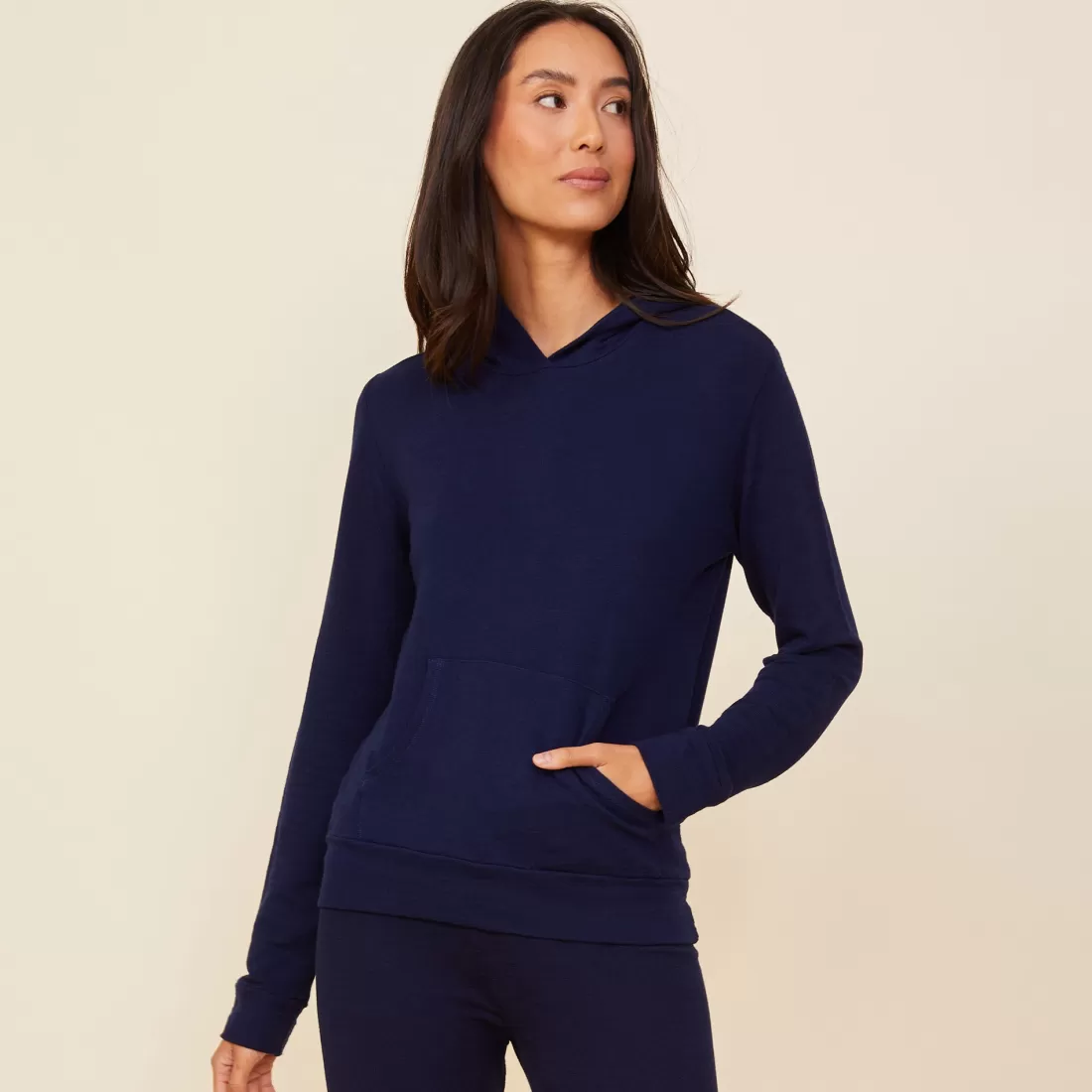 MONROW Supersoft | Sets*Supersoft Pullover Hoody NAVY