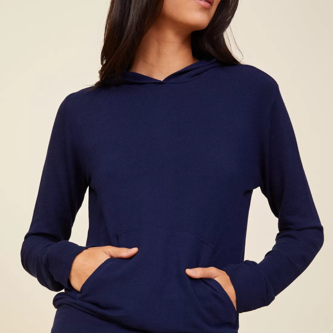 MONROW Supersoft | Sets*Supersoft Pullover Hoody NAVY