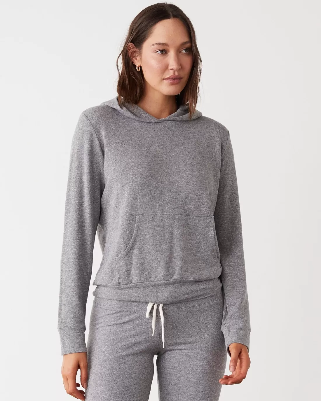 MONROW Supersoft | Sets*Supersoft Pullover Hoody DARKHEATHER