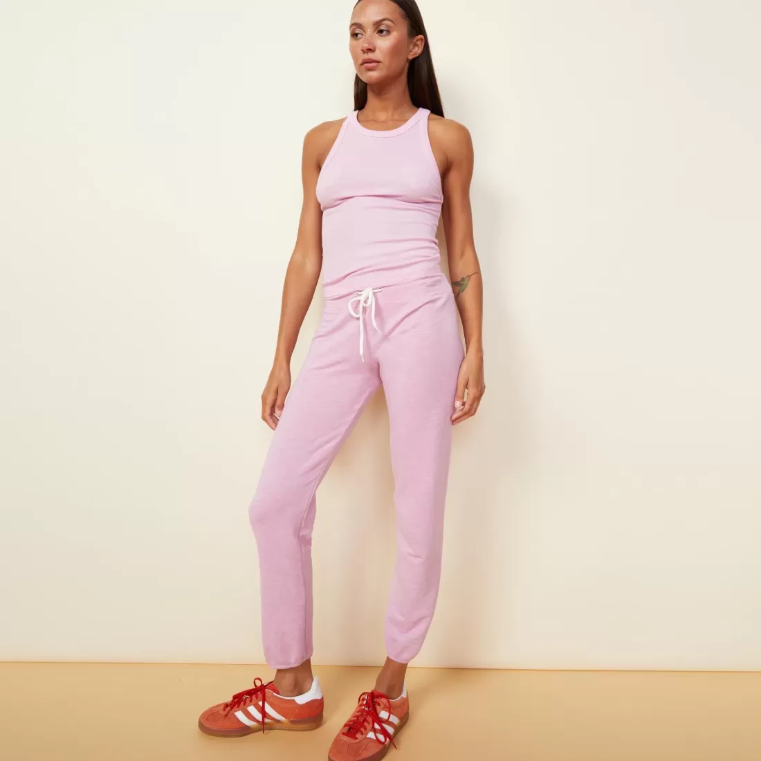 MONROW Supersoft | Sets*Supersoft Vintage Sweats PINKLAVENDER
