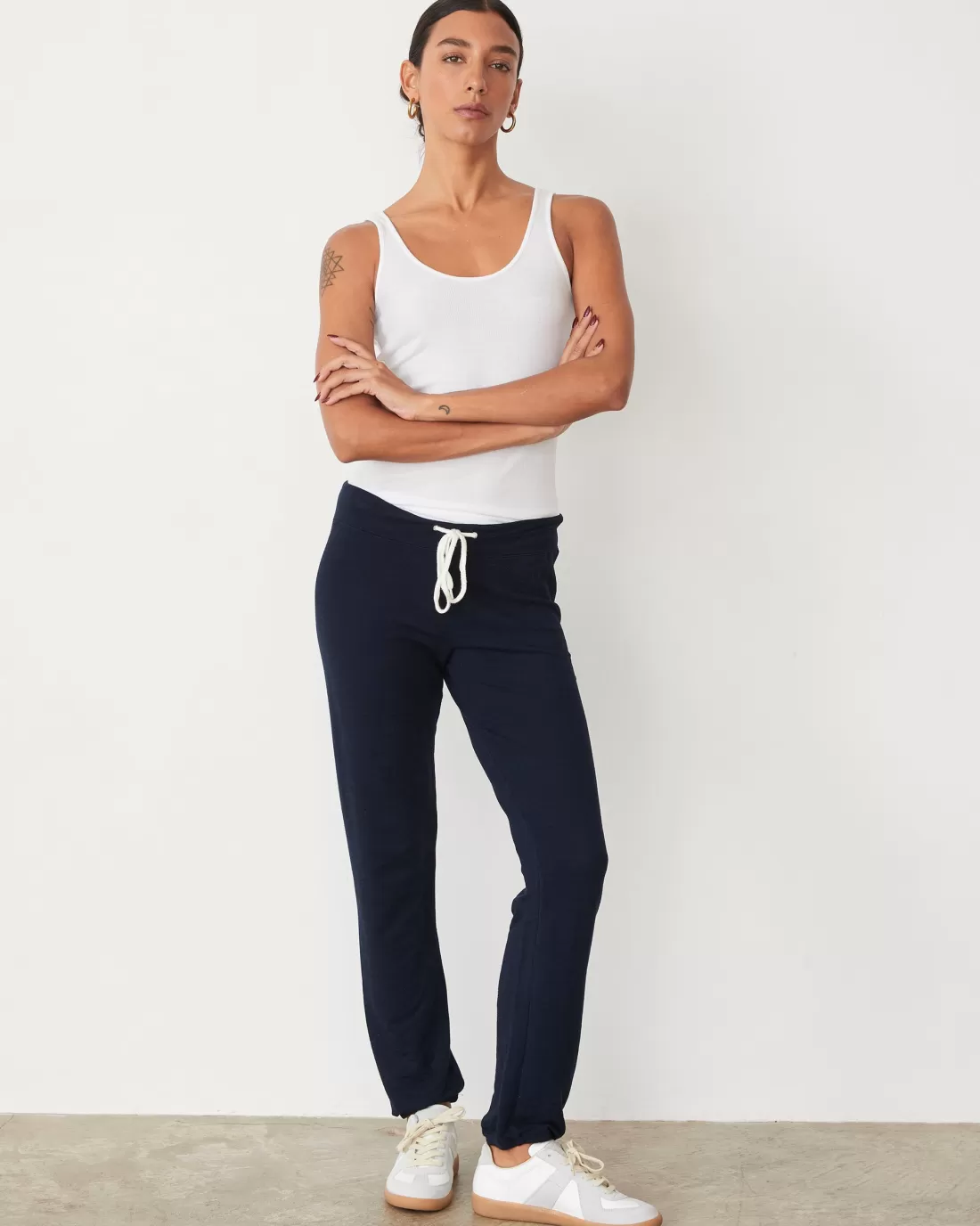 MONROW Supersoft | Sweats*Supersoft Vintage Sweats BLUEBLACK
