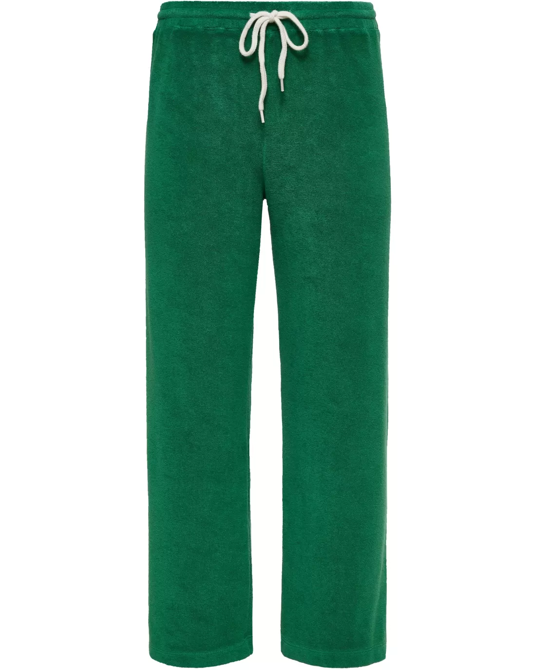MONROW Terry | Pants*Terry Cloth Crop Pant GREENAPPLE